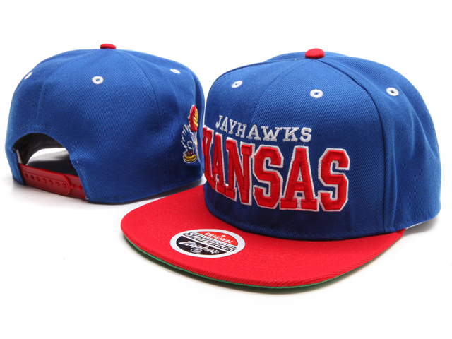 Zephyr Kansas Jayhawks Snapback Hat NU01